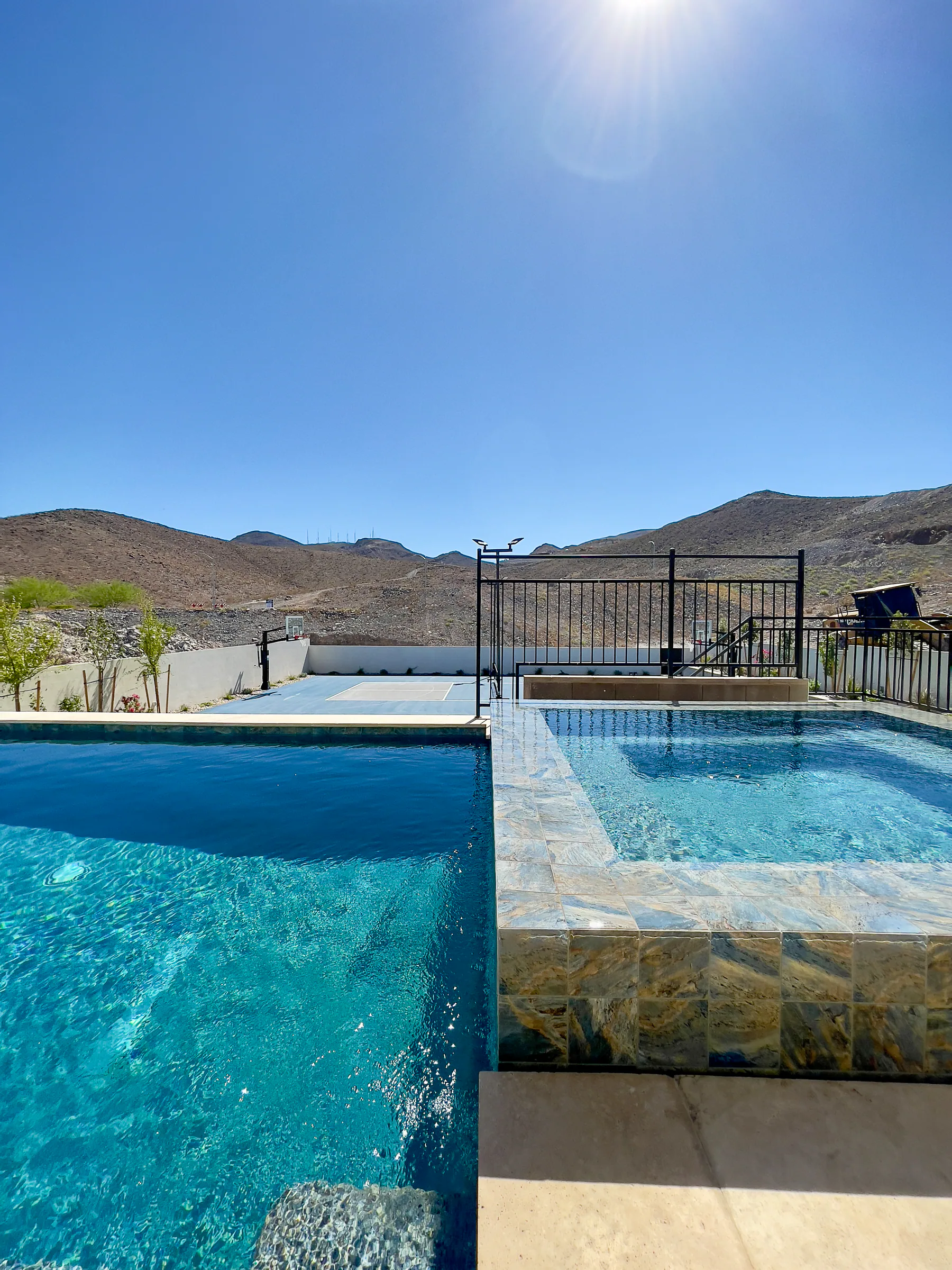 Austin finished pool and outdoor living project, view 6
