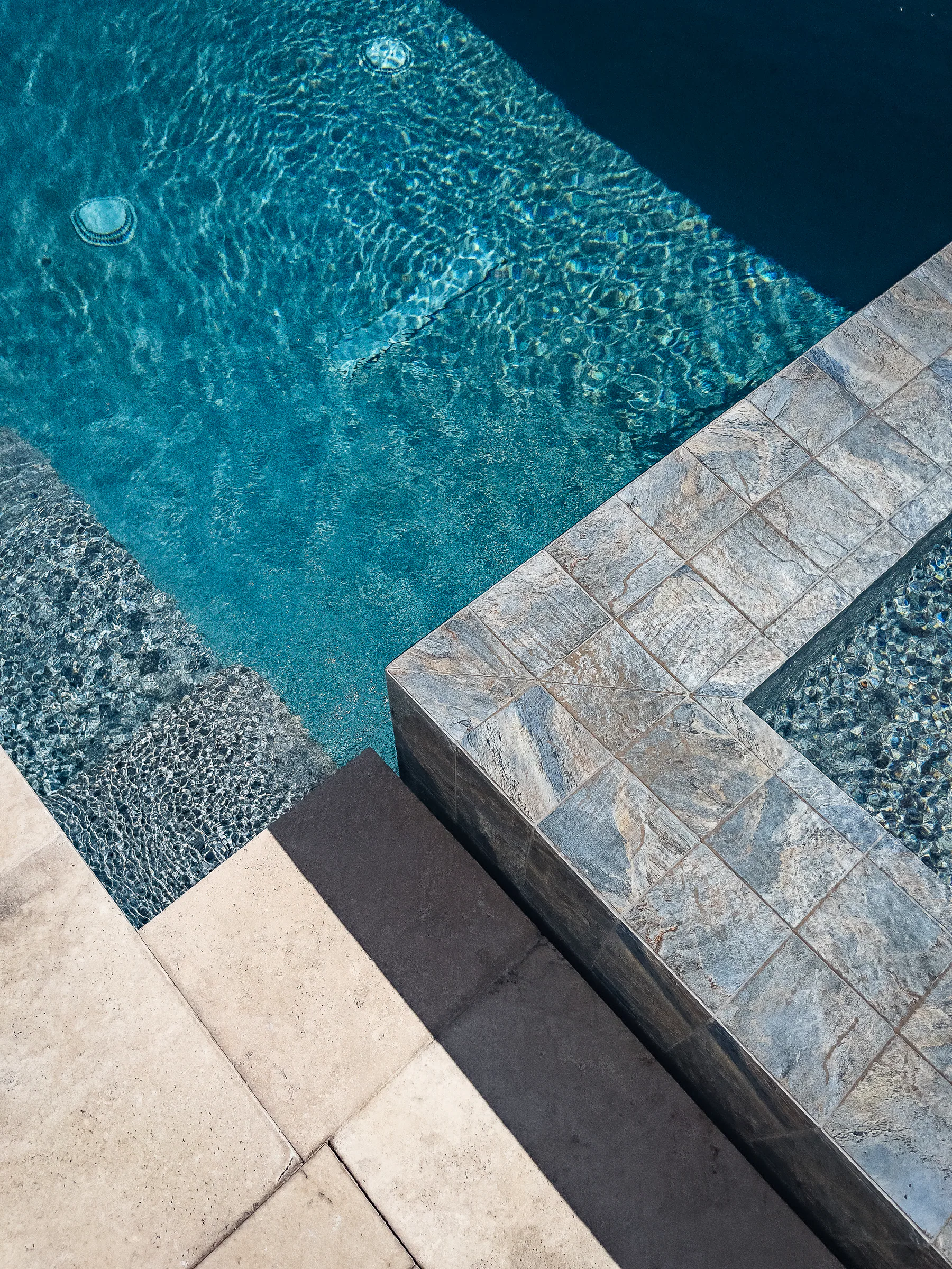 Austin finished pool and outdoor living project, view 7