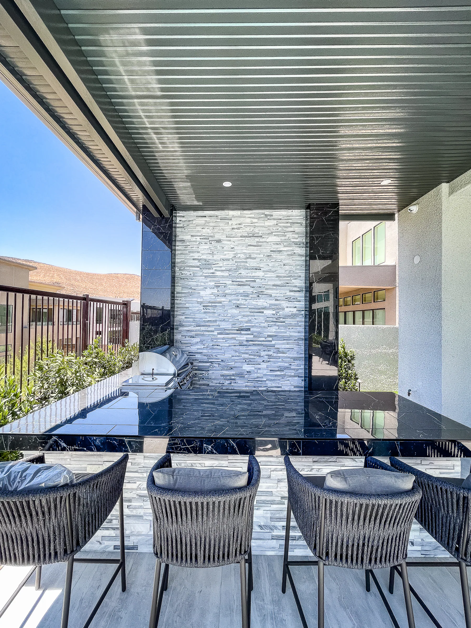 Castello finished pool and outdoor living project, view 7