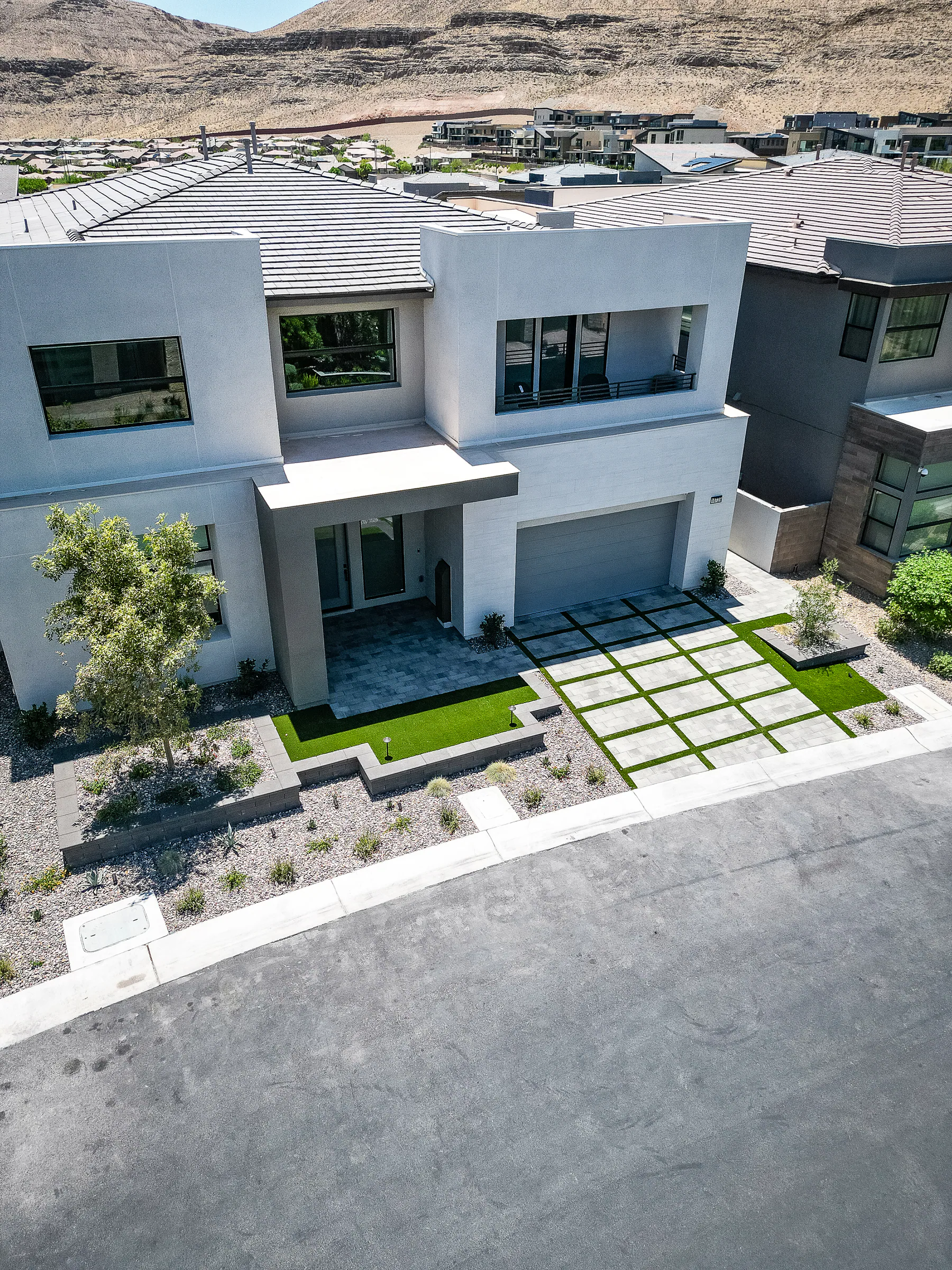 Castello finished pool and outdoor living project, view 2