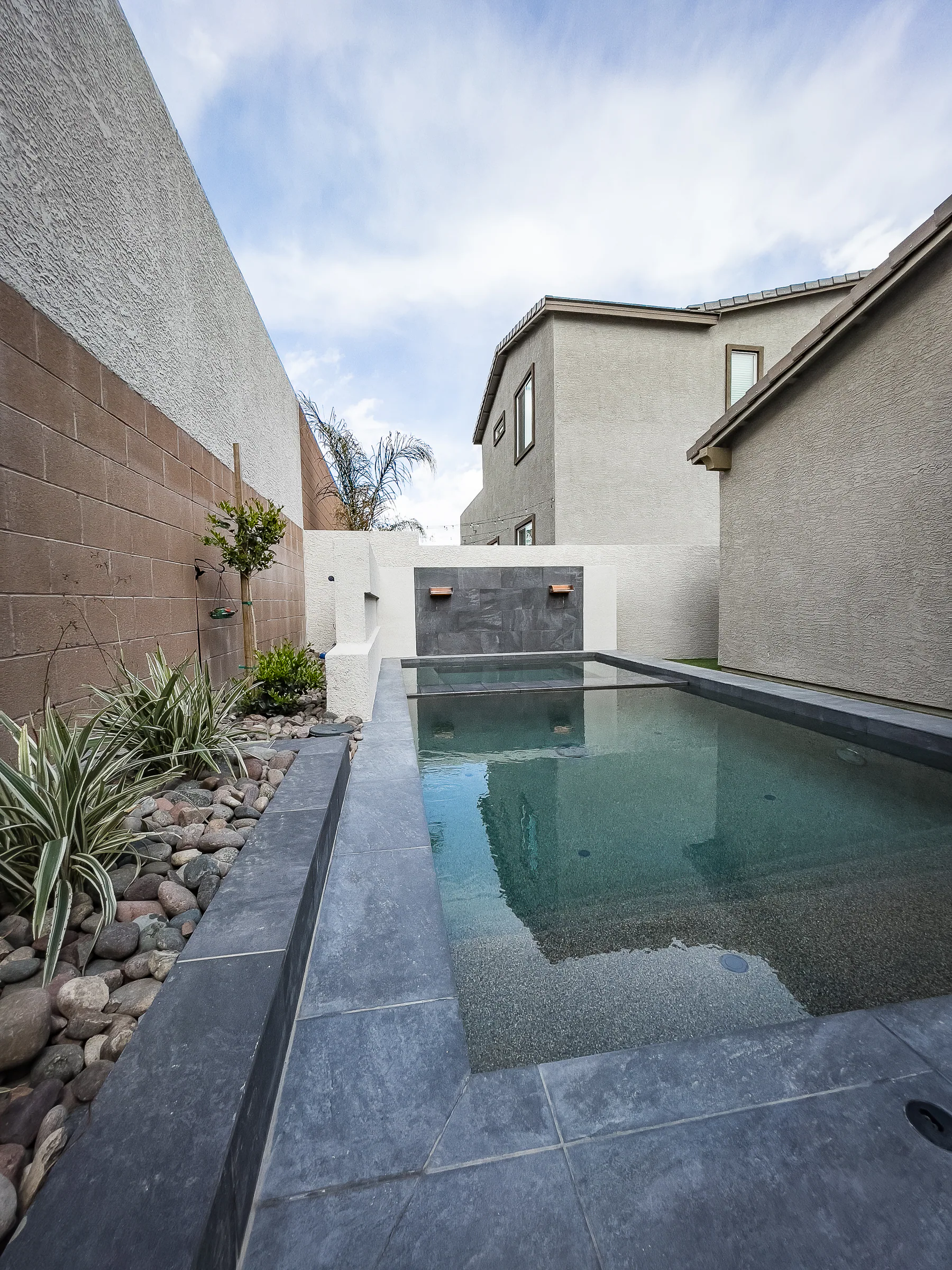 Gila finished pool and outdoor living project, view 6