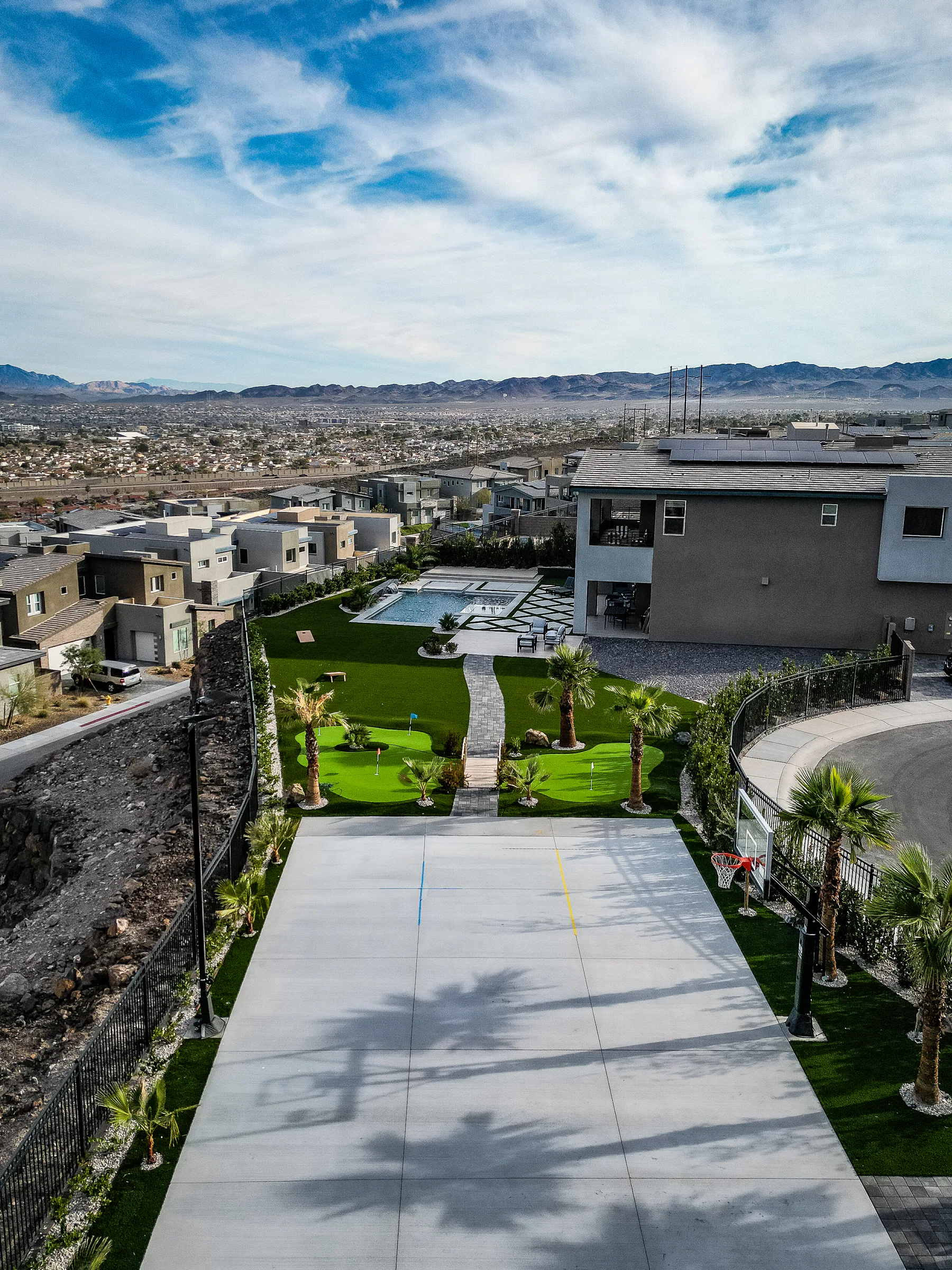 Harris finished pool and outdoor living project, view 8