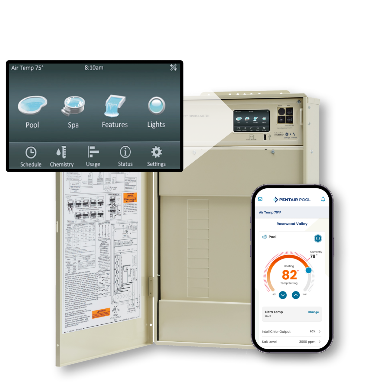Pentair IntelliCenter Pool Control System product image