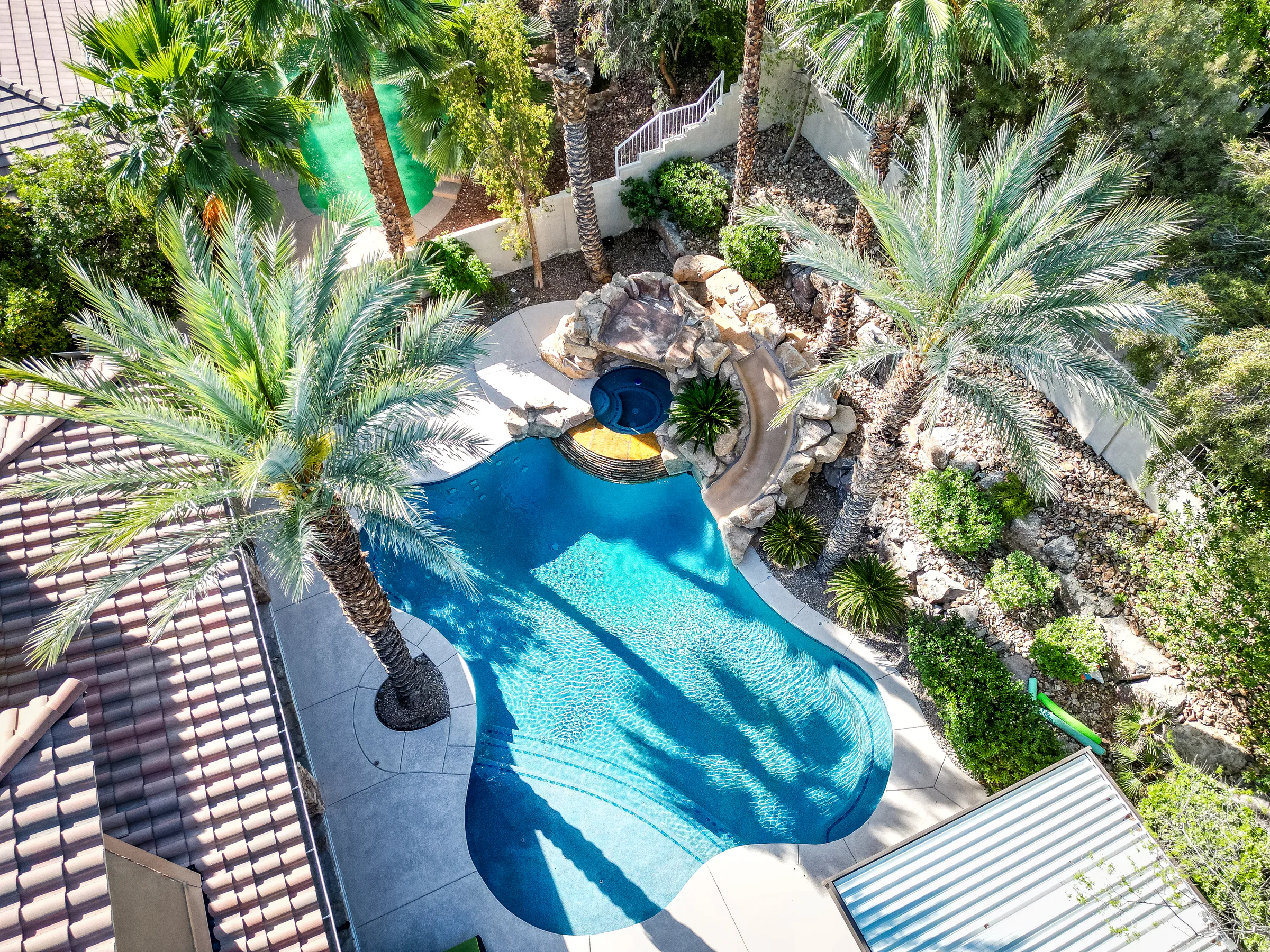 Jorgenson finished pool and outdoor living project, view 2
