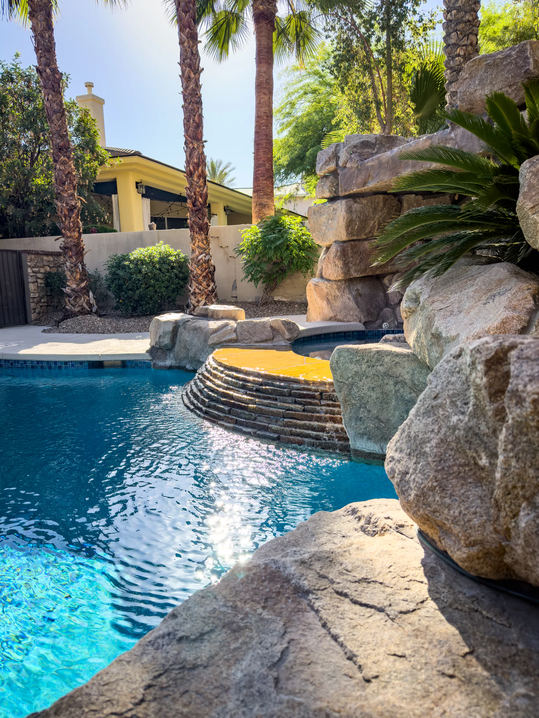 Jorgenson finished pool and outdoor living project, view 5