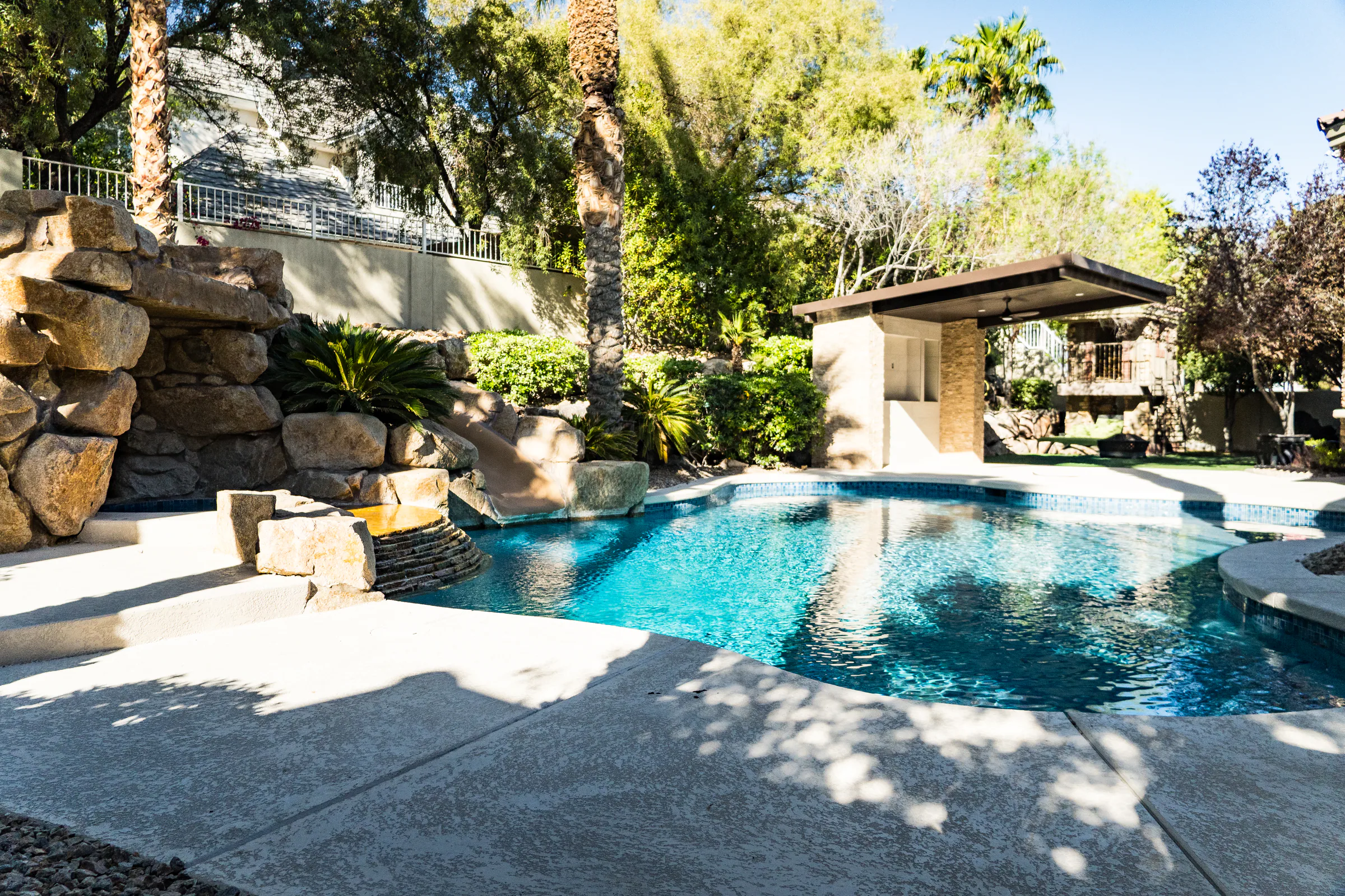Jorgenson finished pool and outdoor living project, view 3