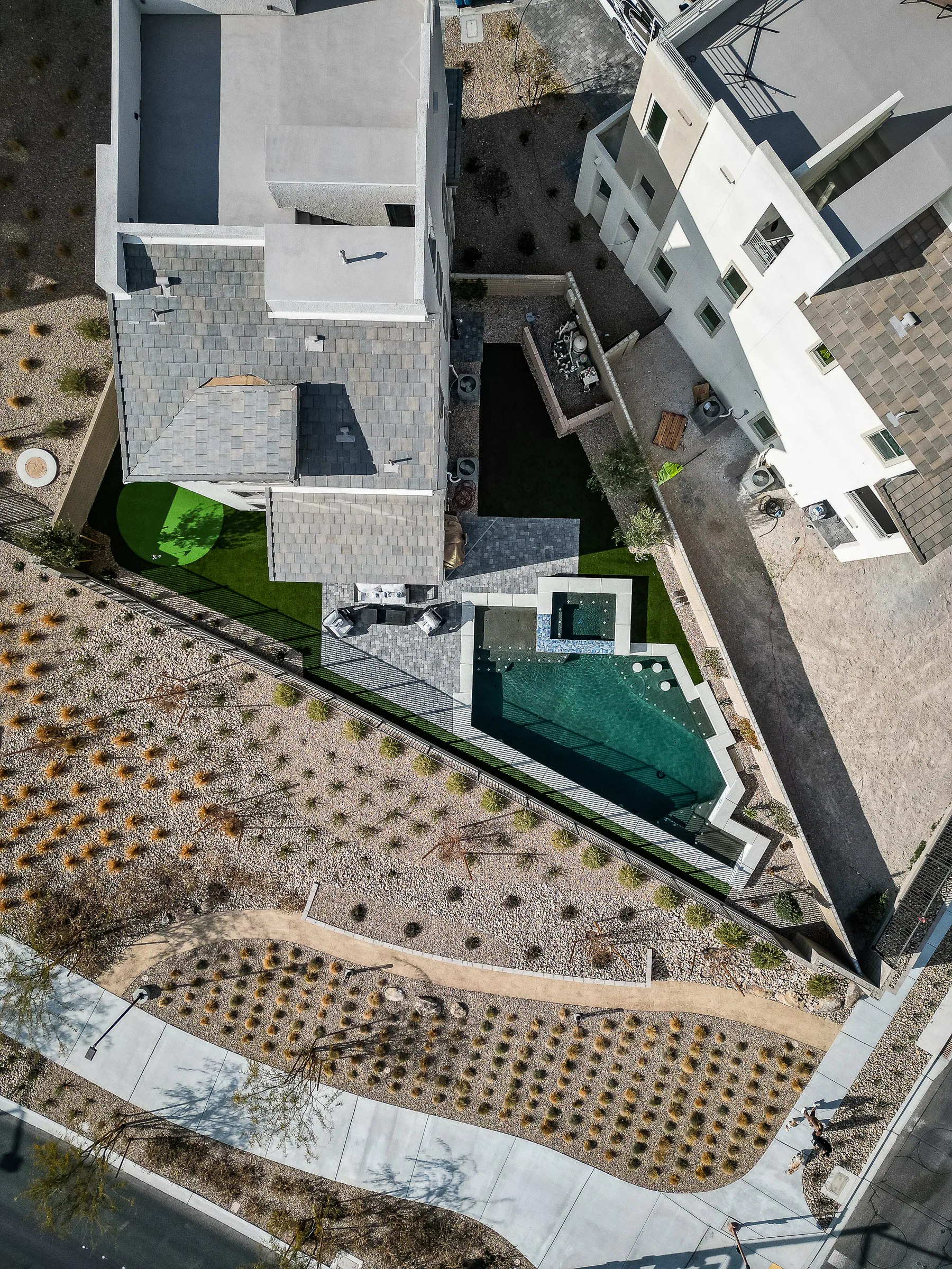 Shringo finished pool and outdoor living project, view 6
