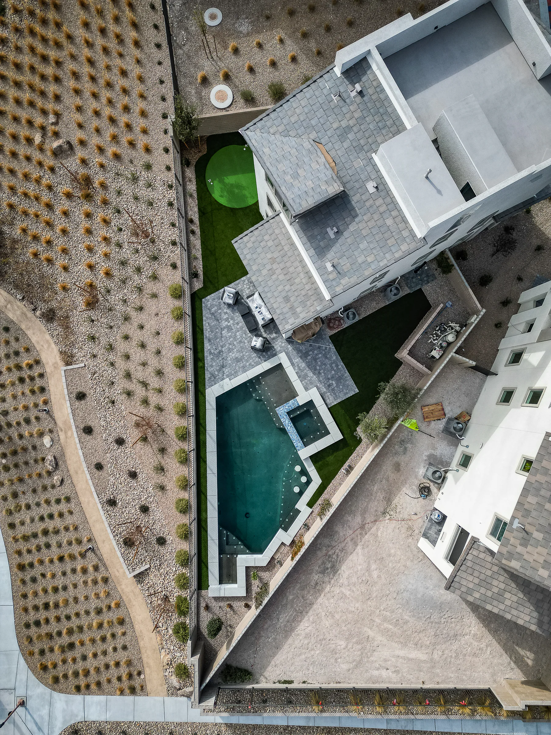 Shringo finished pool and outdoor living project, view 8