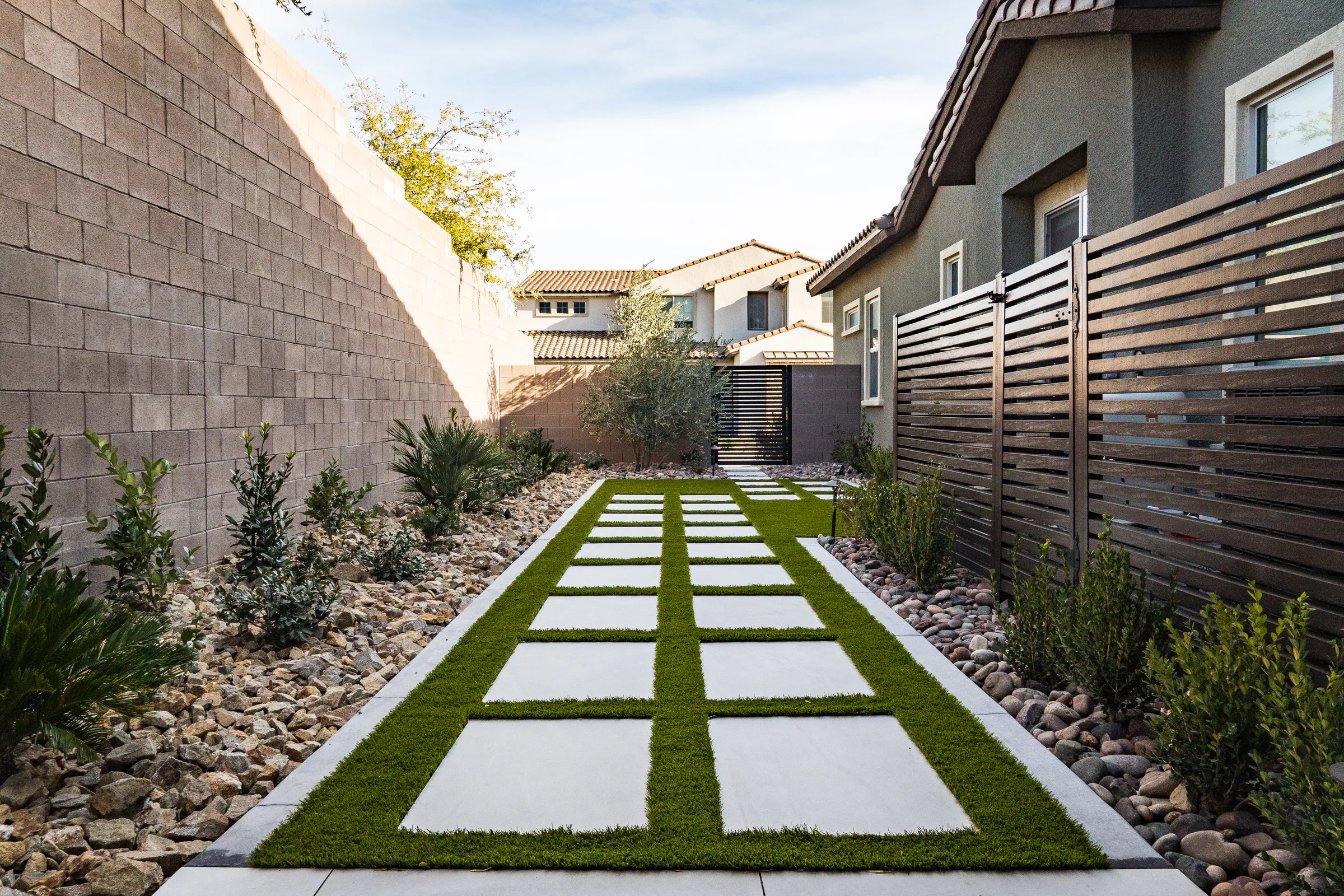 Zhang finished pool and outdoor living project, view 5